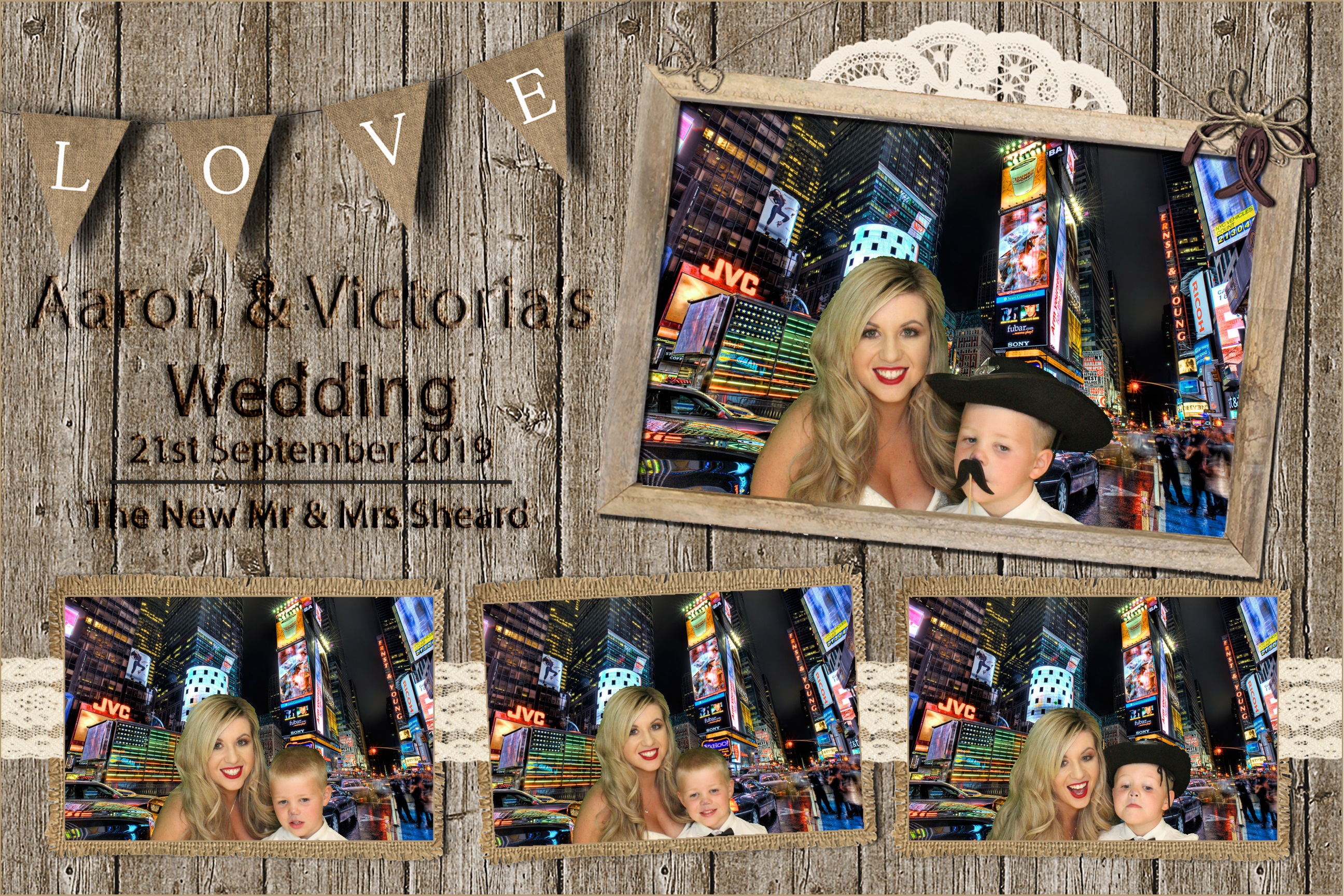Aaron & Victoria's Wedding  | View more photos from the event at images.mobile-photo-booth.com/u/MobilePhotoBoothUK/Aaron-Victorias-Wedding